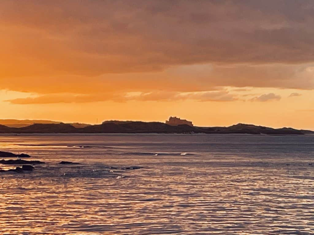 Seahouses Sunset Northumberland