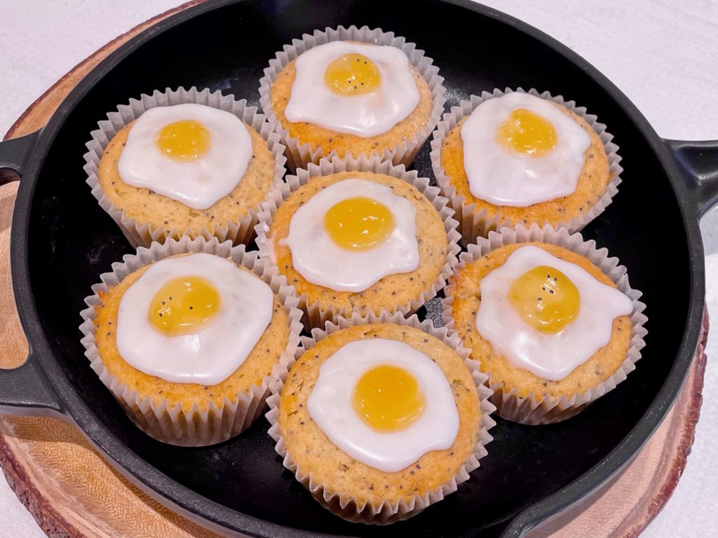 Lemon Poppy Seed Fried Egg Muffins Recipe