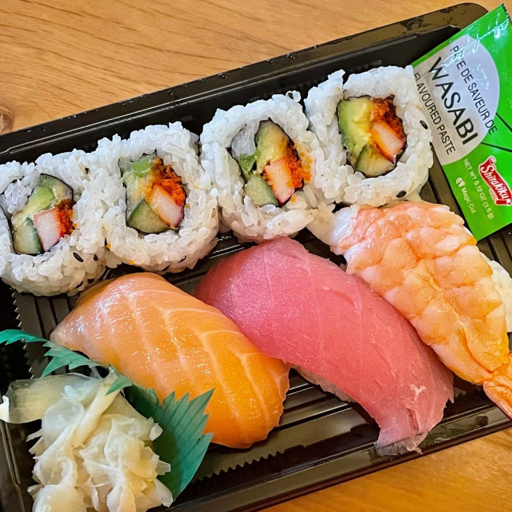 Katsura Grill Epcot Tokyo Sushi Combo