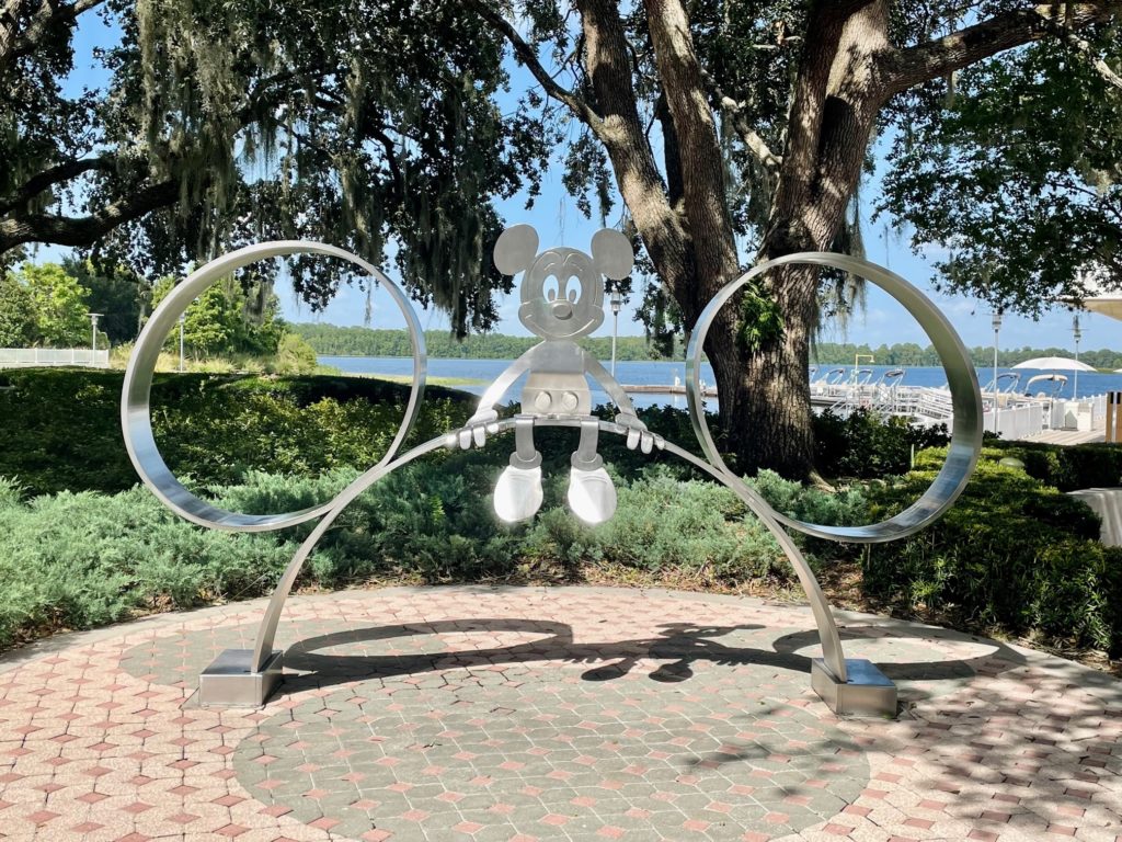 Contemporary Resort Mickey Ears Sculpture