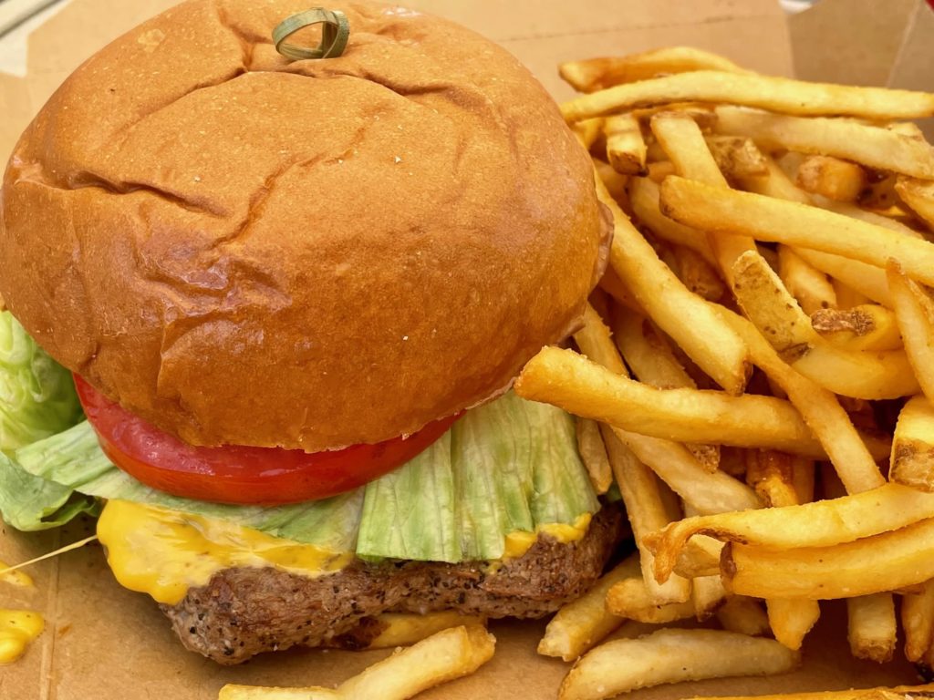 Contemporary Resort Sand Bar Burger