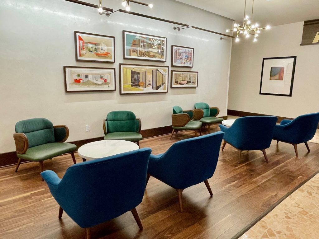 Contemporary Resort Lobby Seating