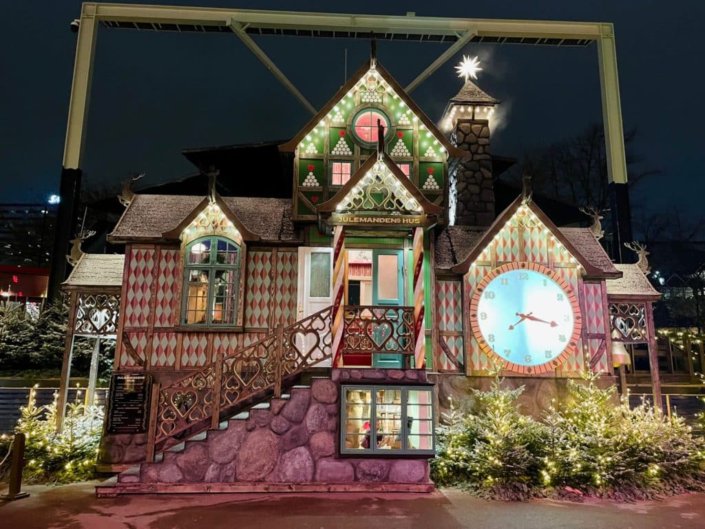 Tivoli Gardens Father Christmas House