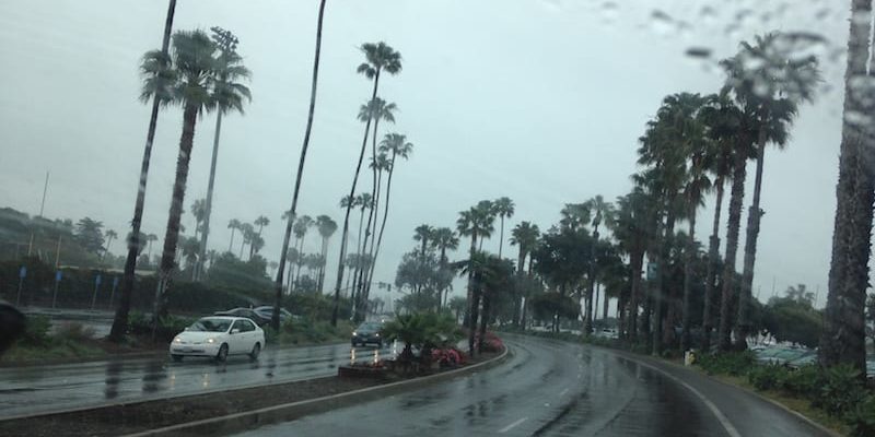 Rainy Santa Barbara