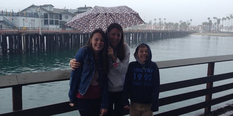 Rainy Stearns Wharf