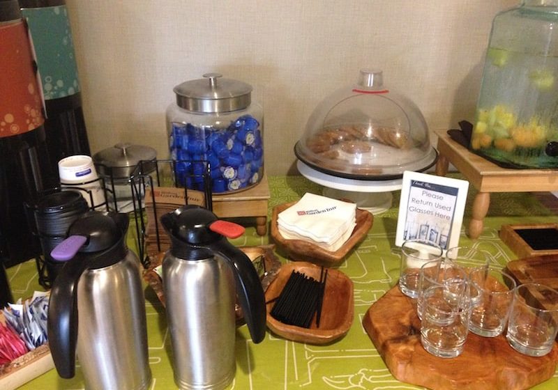 Complimentary Snacks. Hilton Garden Inn, LA