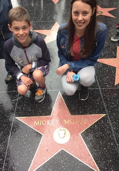 Walk of Fame. Mickey Mouse Star