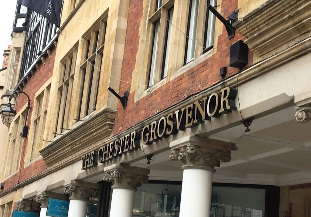 The Chester Grosvenor Hotel Sign