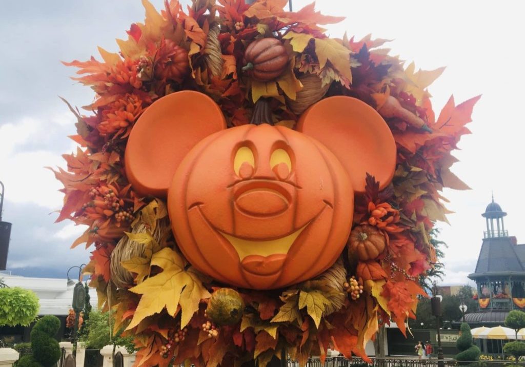 Magic Kingdom Mickey Pumpkins