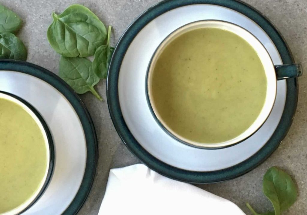 Broccoli, Leek & Spinach Soup Recipe