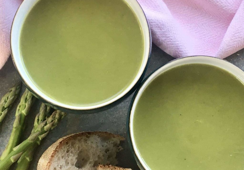 Asparagus and Spinach Soup Recipe