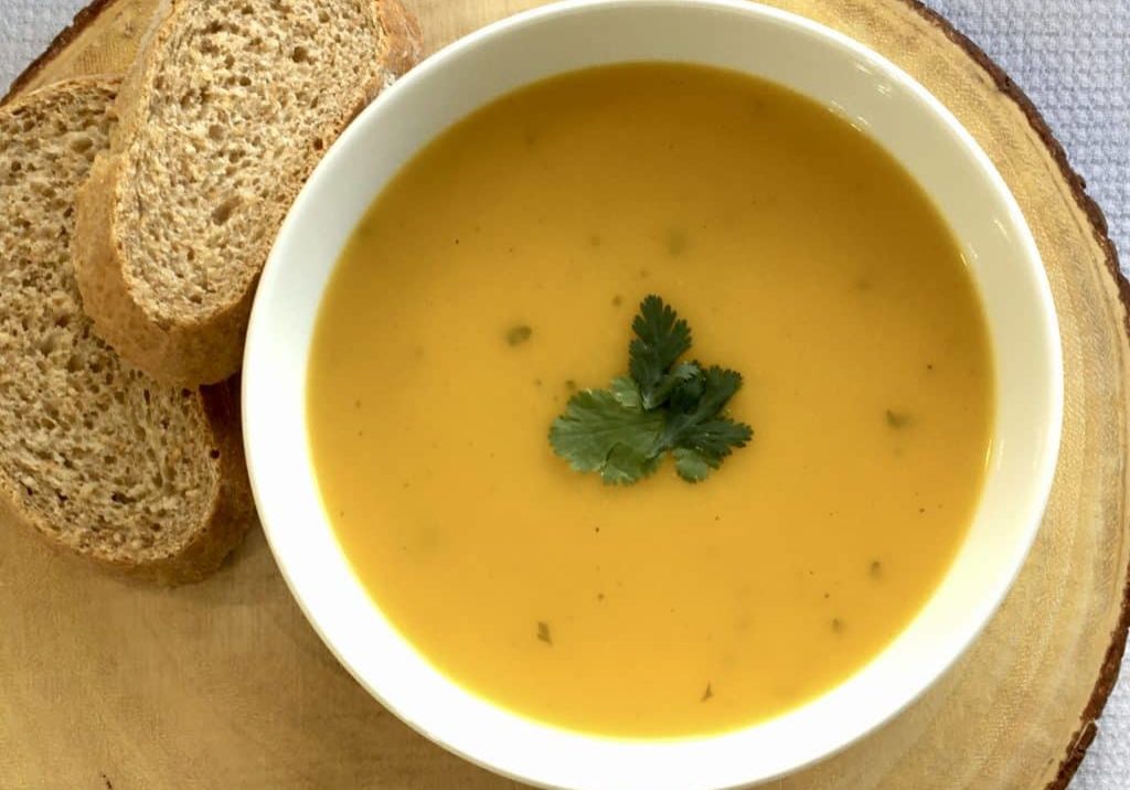 Carrot & Coriander Soup Recipe