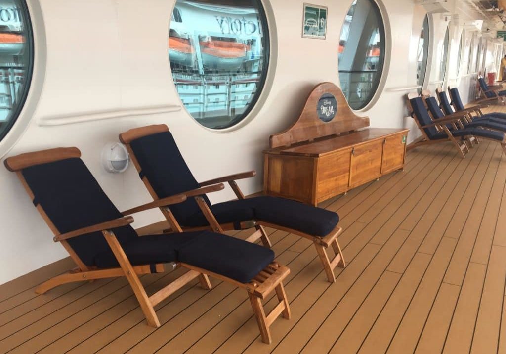 Disney Dream Cruise Ship Deck