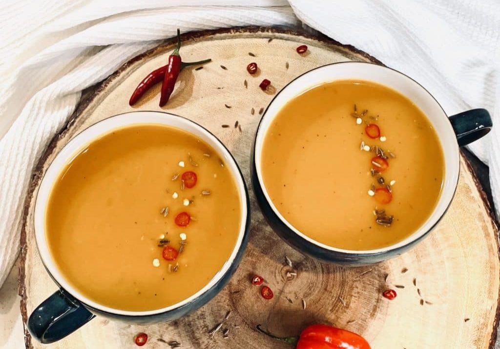 Carrot & Sweet Potato Soup