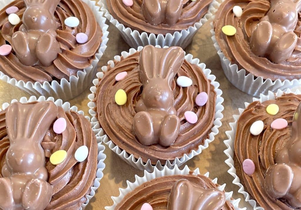 Malteser Bunny Cupcakes