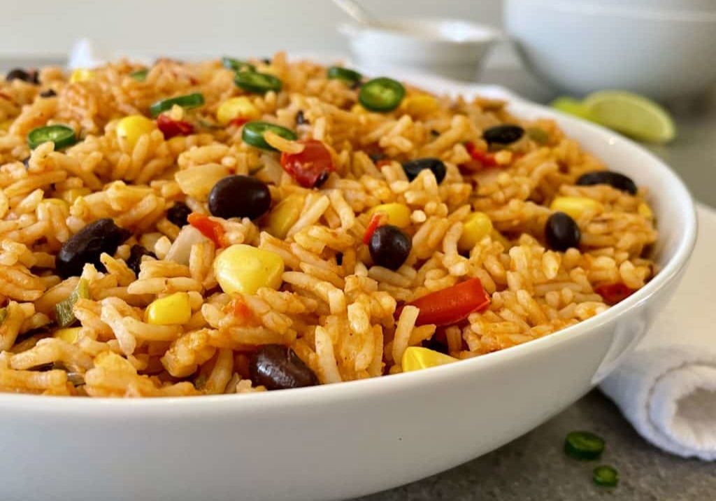 Mexican Style Rice Salad Recipe